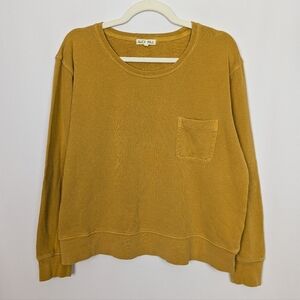 Alex Mill Mustard Yellow Sweatshirt